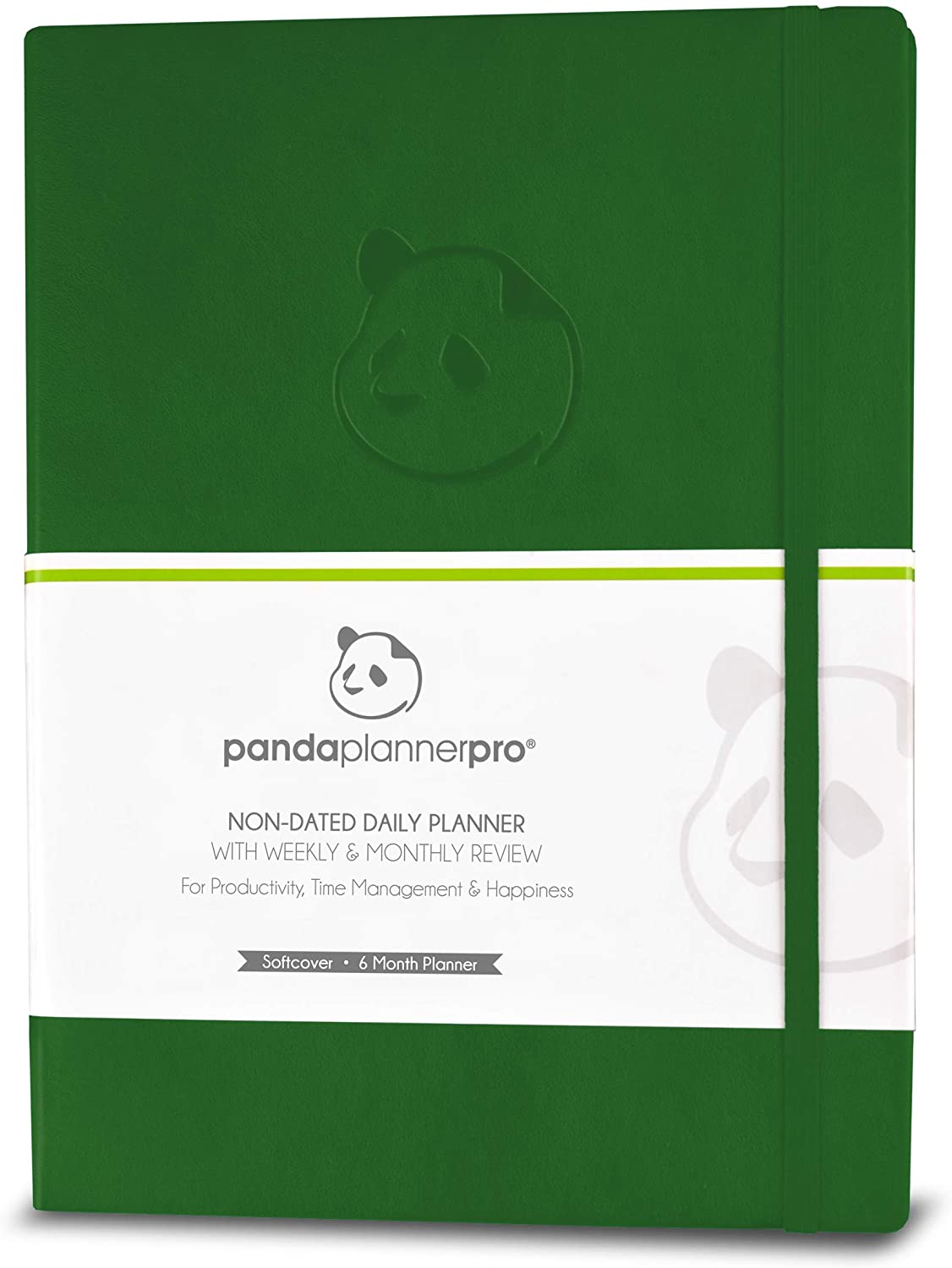 Softcover Undated Day Pro Planner - Best Daily Planner for Happiness & Productivity